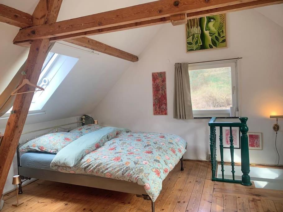 Апартаменты Kleine Kunstremise Mit Holzofen Burg Freienfels Weinbach Экстерьер фото